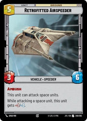 Retrofitted Airspeeder - 259/262 - Uncommon - Jump to Lightspeed