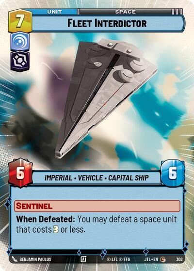 Fleet Interdictor - 302 - Common (Hyperspace) - Jump to Lightspeed