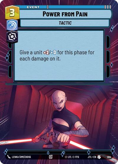 Power from Pain - 304 - Uncommon (Hyperspace) - Jump to Lightspeed