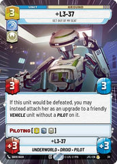 L3-37 - Get Out Of My Seat - 311 - Rare (Hyperspace) - Jump to Lightspeed