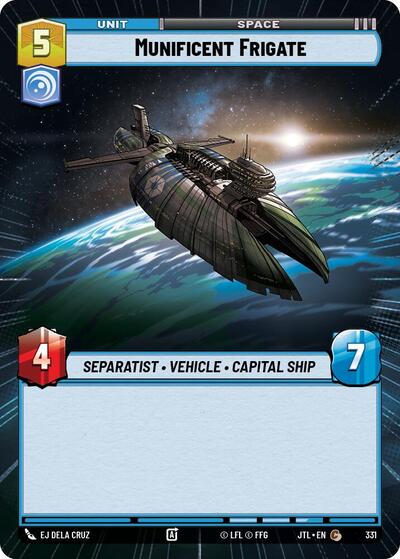Munificent Frigate - 331 - Common (Hyperspace) - Jump to Lightspeed