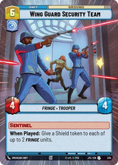 Wing Guard Security Team - 334 - Uncommon (Hyperspace) - Jump to Lightspeed