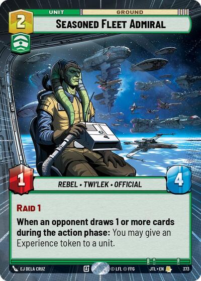 Seasoned Fleet Admiral - 373 - Rare (Hyperspace) - Jump to Lightspeed