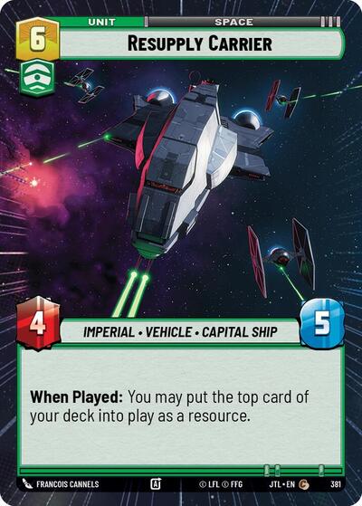 Resupply Carrier - 381 - Common (Hyperspace) - Jump to Lightspeed
