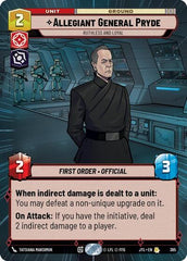 Allegiant General Pryde - Ruthless and Loyal - 395 - Rare (Hyperspace) - Jump to Lightspeed