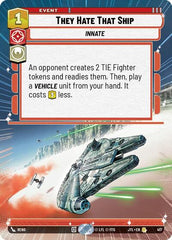 They Hate That Ship - 417 - Rare (Hyperspace) - Jump to Lightspeed
