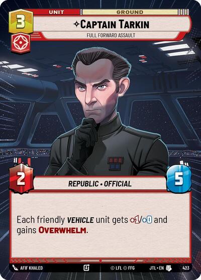 Captain Tarkin - Full Forward Assault - 423 - Uncommon (Hyperspace) - Jump to Lightspeed