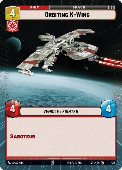 Orbiting K-Wing - 428 - Common (Hyperspace) - Jump to Lightspeed