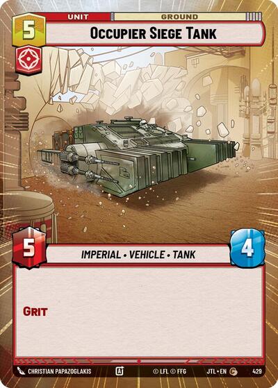 Occupier Siege Tank - 429 - Common (Hyperspace) - Jump to Lightspeed