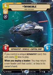 Invincible - Naval Adversary - 453 - Legendary (Hyperspace) - Jump to Lightspeed