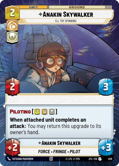 Anakin Skywalker - I'll Try Spinning - 459 - Uncommon (Hyperspace) - Jump to Lightspeed