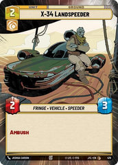 X-34 Landspeeder - 476 - Common (Hyperspace) - Jump to Lightspeed