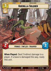 Guerilla Soldier - 480 - Common (Hyperspace) - Jump to Lightspeed