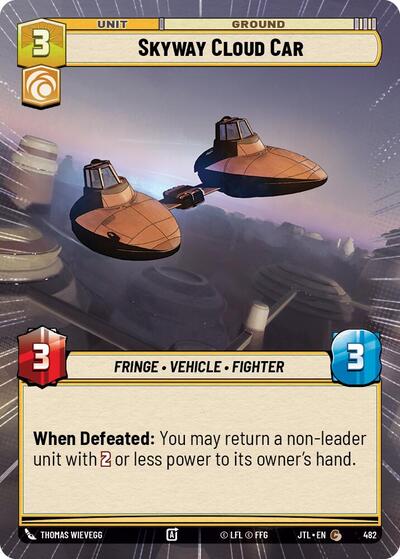 Skyway Cloud Car - 482 - Common (Hyperspace) - Jump to Lightspeed