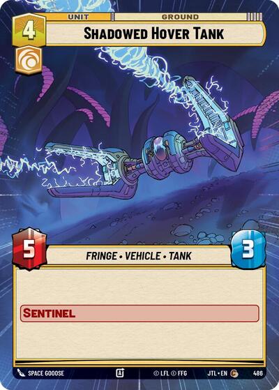 Shadowed Hover Tank - 486 - Common (Hyperspace) - Jump to Lightspeed