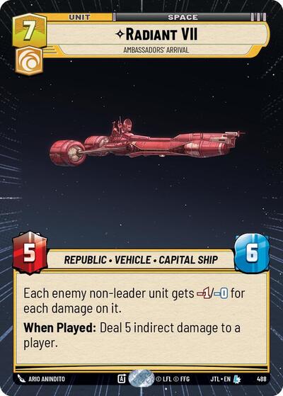 Radiant VII - Ambassadors' Arrival - 488 - Legendary (Hyperspace) - Jump to Lightspeed