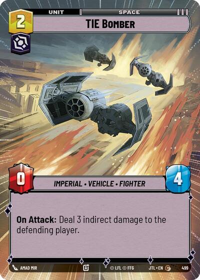 TIE Bomber - 499 - Common (Hyperspace) - Jump to Lightspeed