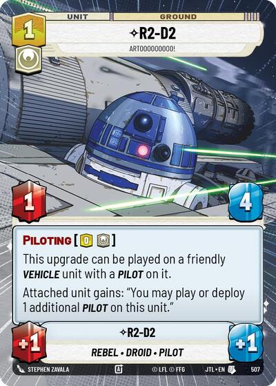R2-D2 - Artooooooooo! - 507 - Uncommon (Hyperspace) - Jump to Lightspeed