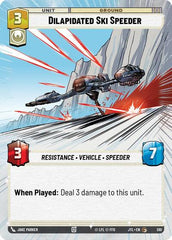 Dilapidated Ski Speeder - 510 - Common (Hyperspace) - Jump to Lightspeed