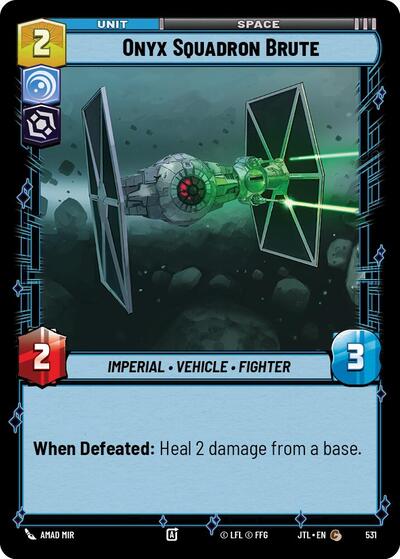 Onyx Squadron Brute - 531 - Common (Foil) - Jump to Lightspeed