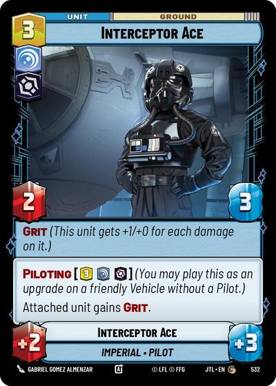 Interceptor Ace - 532 - Common (Foil) - Jump to Lightspeed