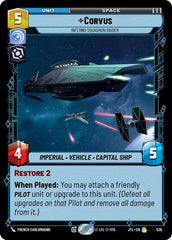 Corvus - Inferno Squadron Raider - 536 - Rare (Foil) - Jump to Lightspeed