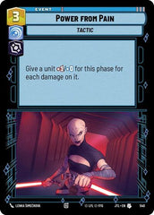Power from Pain - 540 - Uncommon (Foil) - Jump to Lightspeed