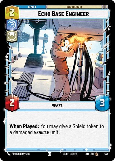 Echo Base Engineer - 542 - Common (Foil) - Jump to Lightspeed