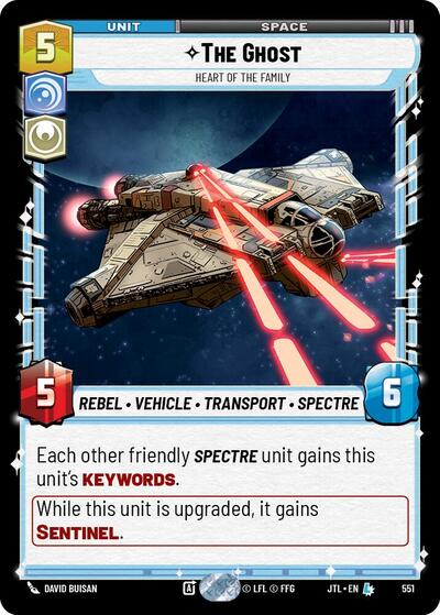 The Ghost - Heart of the Family - 551 - Legendary (Foil) - Jump to Lightspeed
