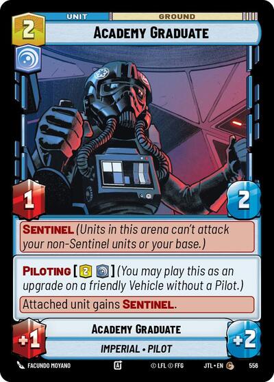 Academy Graduate - 556 - Common (Foil) - Jump to Lightspeed