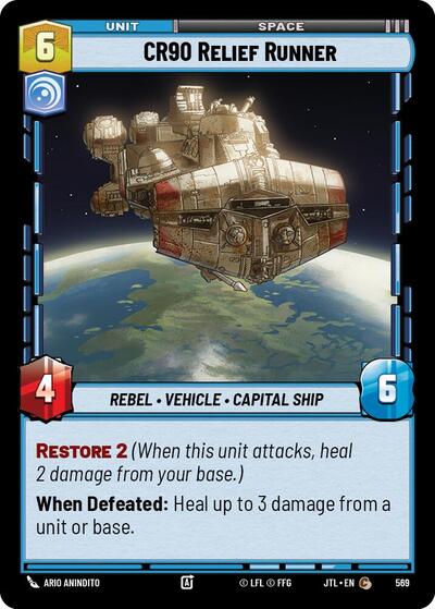 CR90 Relief Runner - 569 - Common (Foil) - Jump to Lightspeed