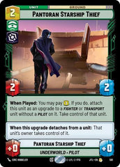 Pantoran Starship Thief - 581 - Rare (Foil) - Jump to Lightspeed