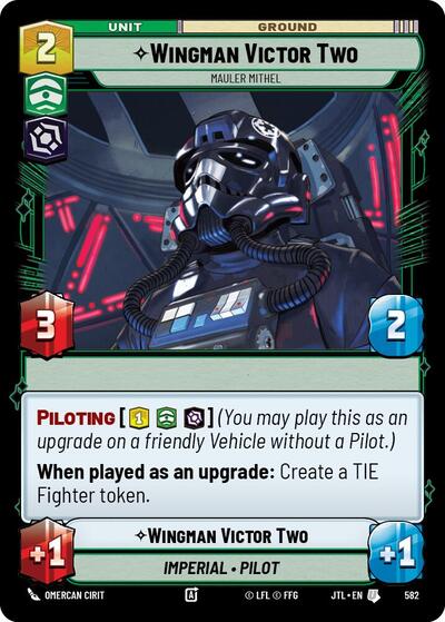 Wingman Victor Two - Mauler Mithel - 582 - Uncommon (Foil) - Jump to Lightspeed