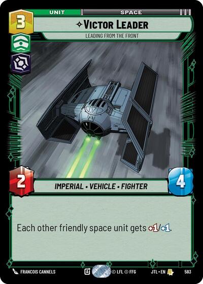 Victor Leader - Leading from the Front - 583 - Rare (Foil) - Jump to Lightspeed