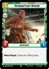 Veteran Fleet Officer - 597 - Common (Foil) - Jump to Lightspeed