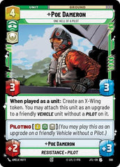 Poe Dameron - One Hell of a Pilot - 598 - Uncommon (Foil) - Jump to Lightspeed