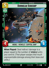 Dornean Gunship - 614 - Uncommon (Foil) - Jump to Lightspeed