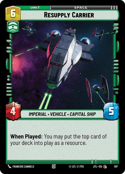Resupply Carrier - 617 - Common (Foil) - Jump to Lightspeed