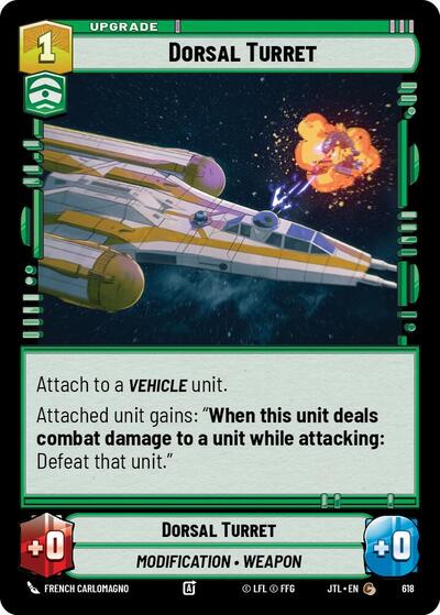 Dorsal Turret - 618 - Common (Foil) - Jump to Lightspeed