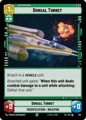 Dorsal Turret - 618 - Common (Foil) - Jump to Lightspeed