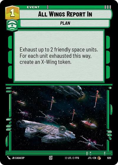 All Wings Report In - 620 - Common (Foil) - Jump to Lightspeed