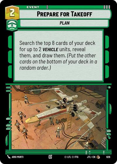 Prepare for Takeoff - 626 - Common (Foil) - Jump to Lightspeed