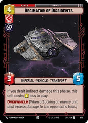 Decimator of Dissidents - 636 - Uncommon (Foil) - Jump to Lightspeed