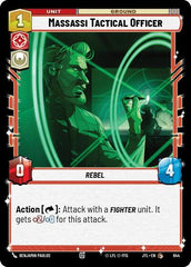 Massassi Tactical Officer - 644 - Common (Foil) - Jump to Lightspeed