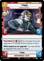 Frisk - Vanguard Loudmouth - 646 - Uncommon (Foil) - Jump to Lightspeed