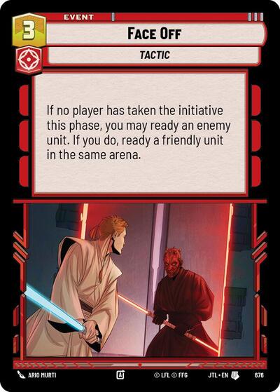Face Off - 676 - Uncommon (Foil) - Jump to Lightspeed