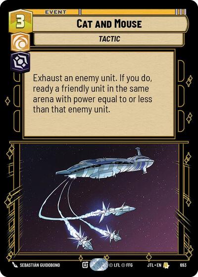 Cat and Mouse - 693 - Rare (Foil) - Jump to Lightspeed