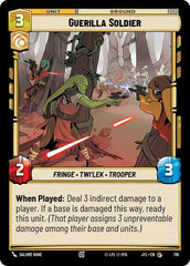 Guerilla Soldier - 716 - Common (Foil) - Jump to Lightspeed