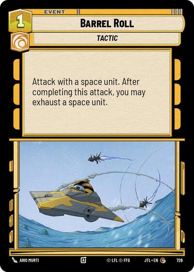 Barrel Roll - 726 - Common (Foil) - Jump to Lightspeed