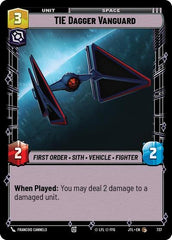 TIE Dagger Vanguard - 737 - Common (Foil) - Jump to Lightspeed